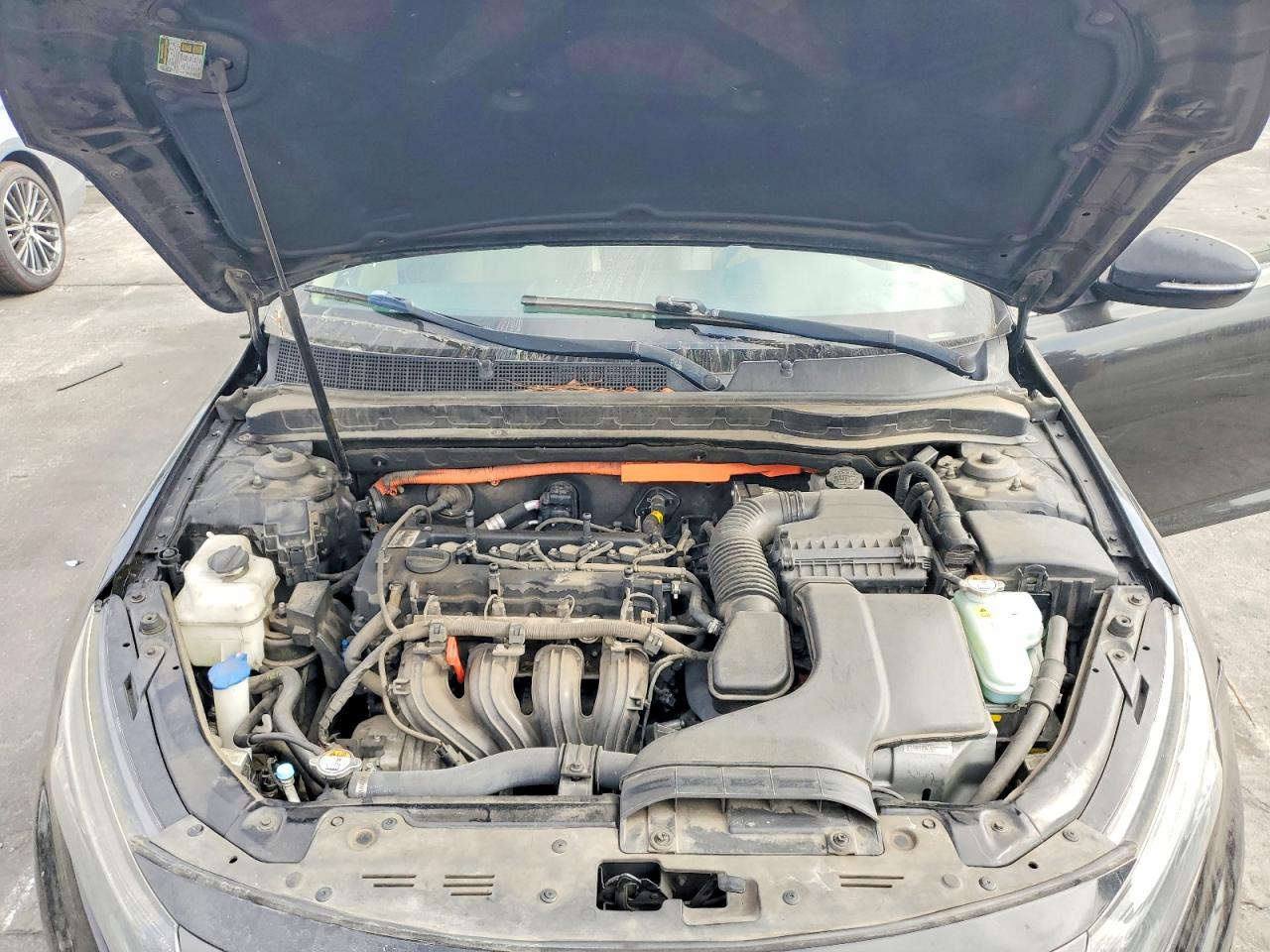 2015 Kia Optima Hybrid Черный vin: KNAGN4AD4F5080680