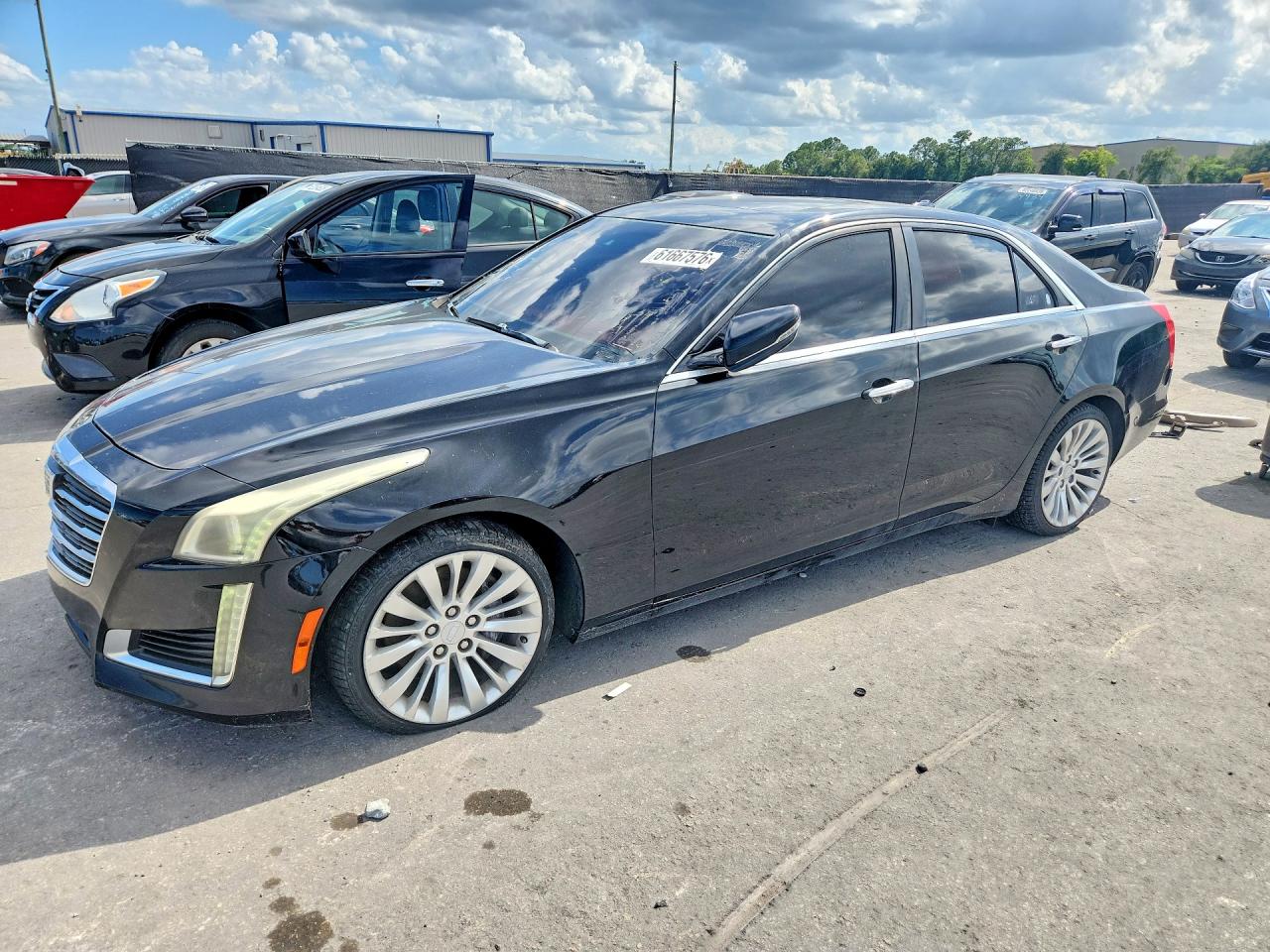 2015 Cadillac Cts Luxury Collection Black vin: 1G6AR5SX7F0115790