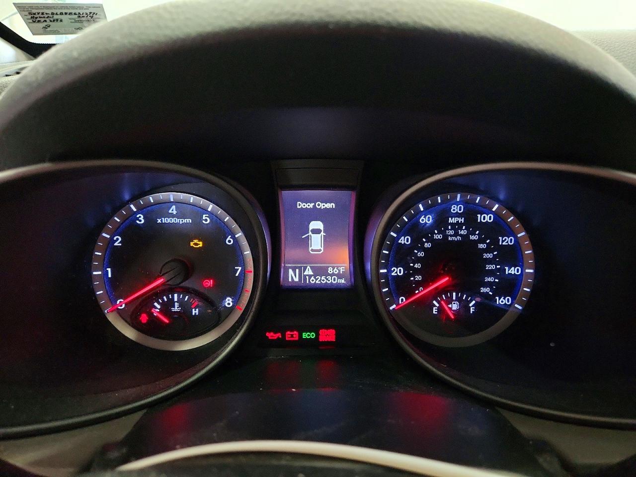 2014 Hyundai Santa Fe Sport 2.4l Silver vin: 5XYZUDLB8EG212971