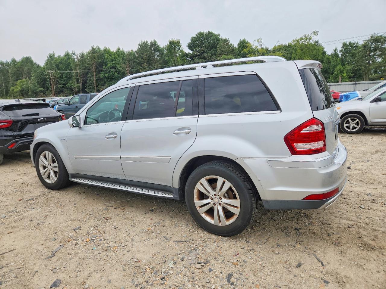 2010 Mercedes-benz Gl 350 Bluetec Silver vin: 4JGBF2FEXAA574523