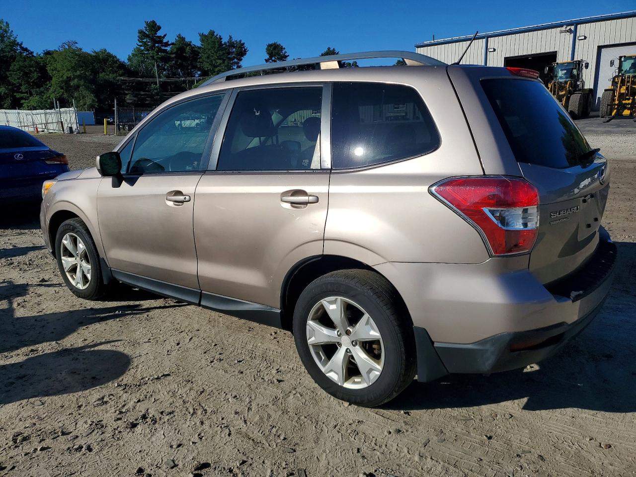 2014 Subaru Forester 2.5i Premium Tan vin: JF2SJAEC9EH539211
