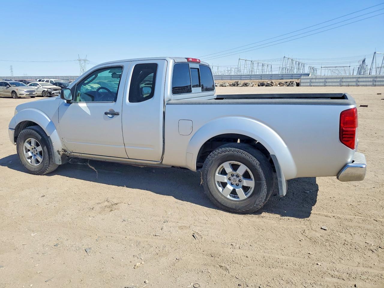 2005 Nissan Frontier Se Silver vin: 1N6AD06U05C424820
