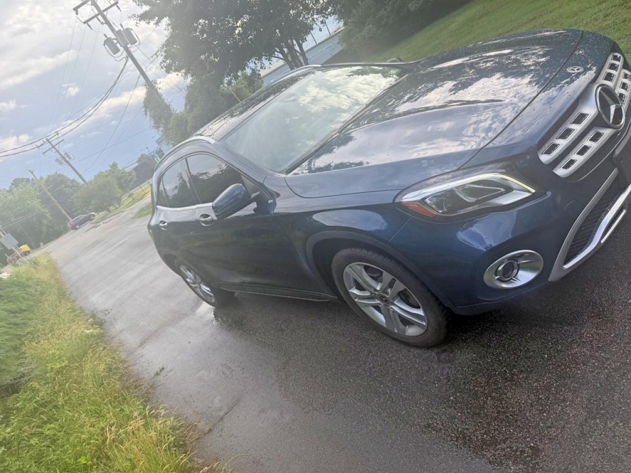 2020 Mercedes-benz Cla 250 4m Синий vin: W1NTG4GB5LJ702006