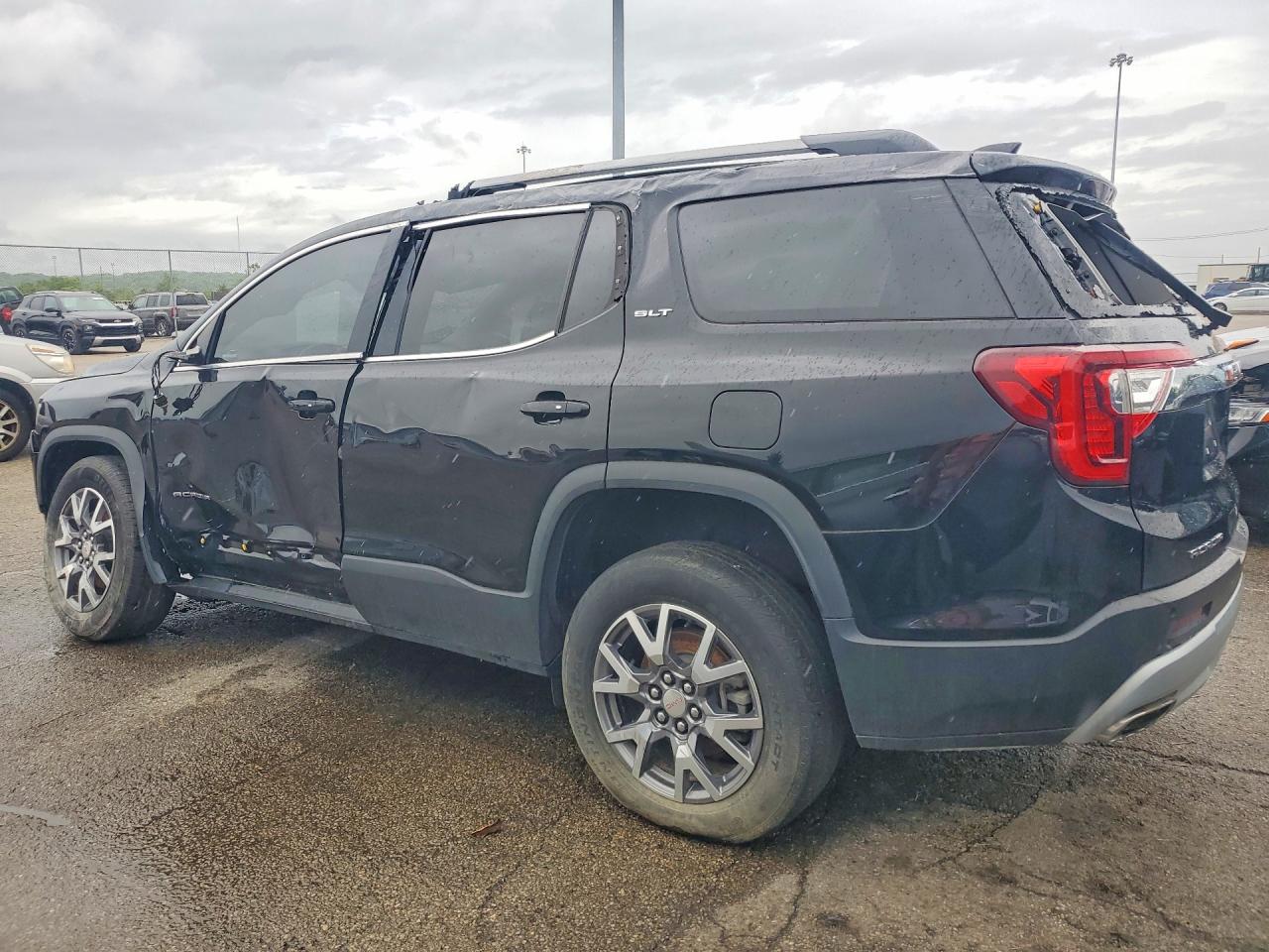 2021 Gmc Acadia Slt Черный vin: 1GKKNULS0MZ113595