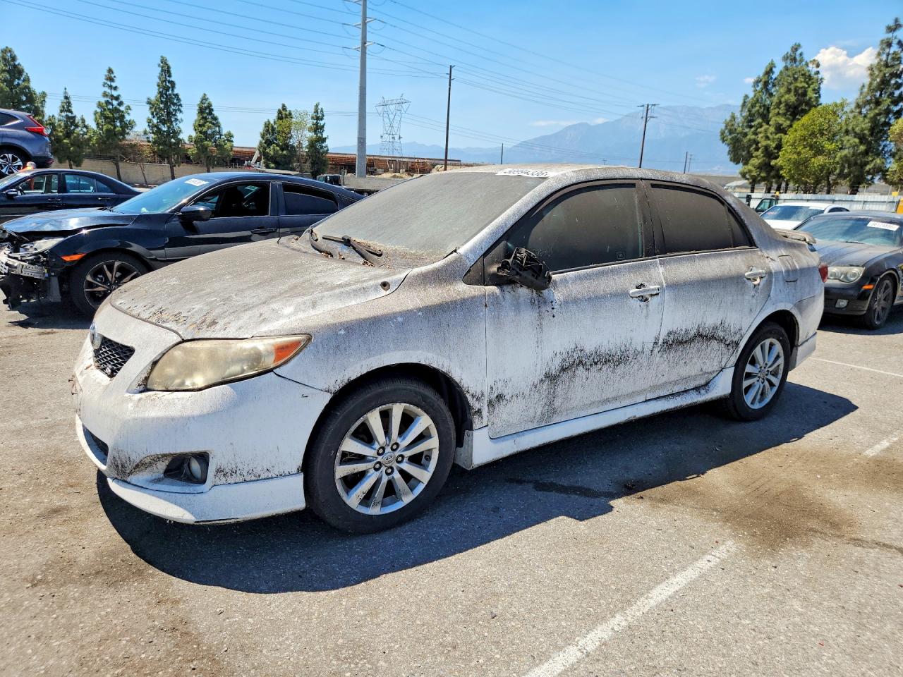 2010 Toyota Corolla S White vin: 1NXBU4EE7AZ263682
