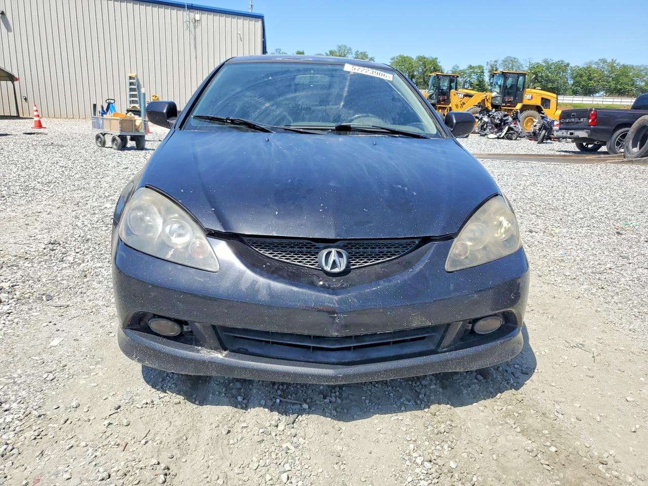 2006 Acura Rsx Black vin: JH4DC54836S008319