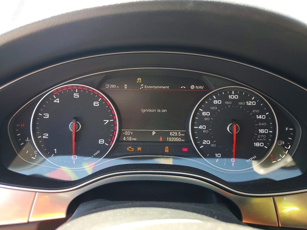 2012 Audi A7 Prestige Gray vin: WAU3GAFC6CN164096