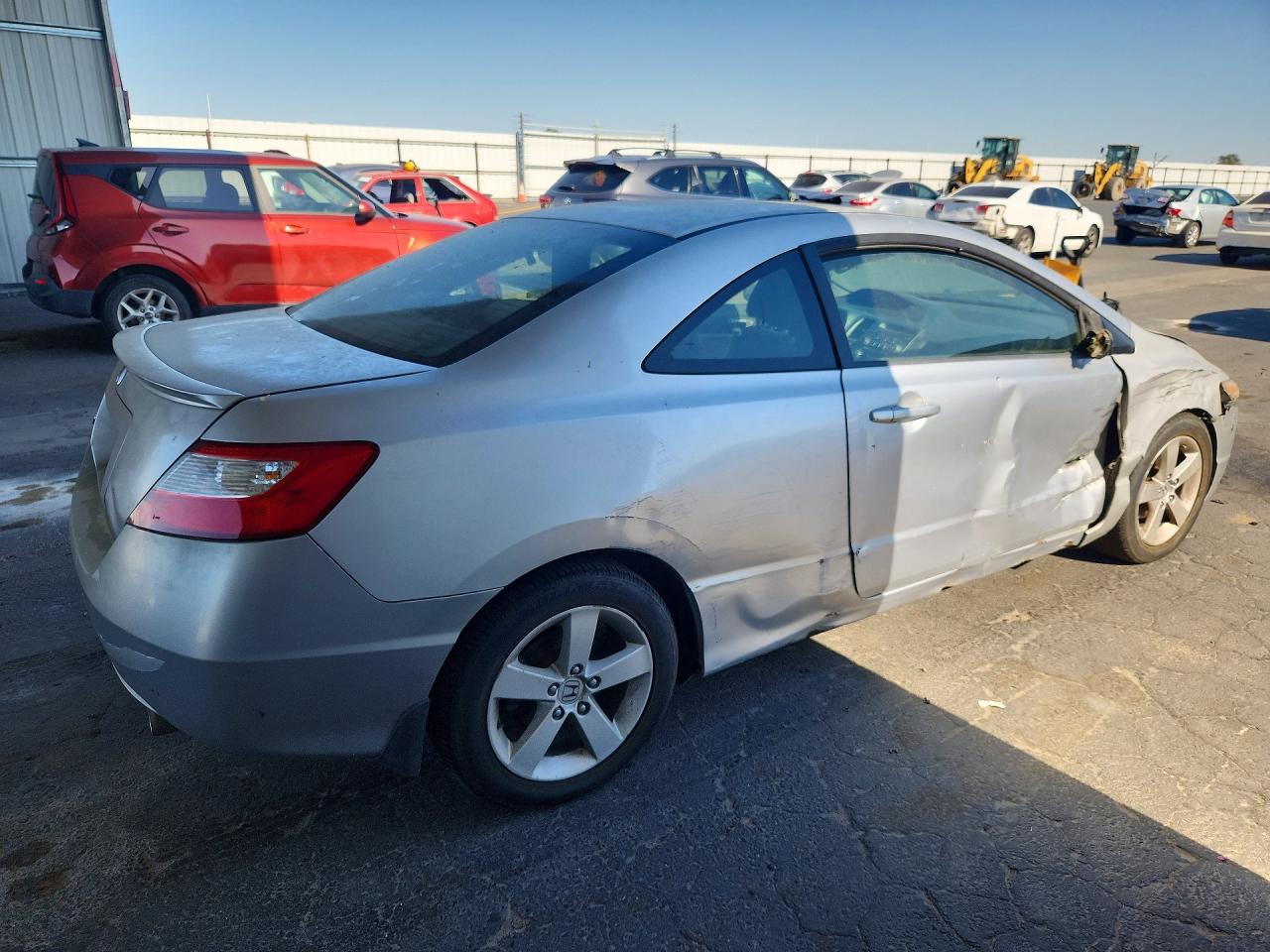 2008 Honda Civic Ex Silver vin: 2HGFG12878H563120