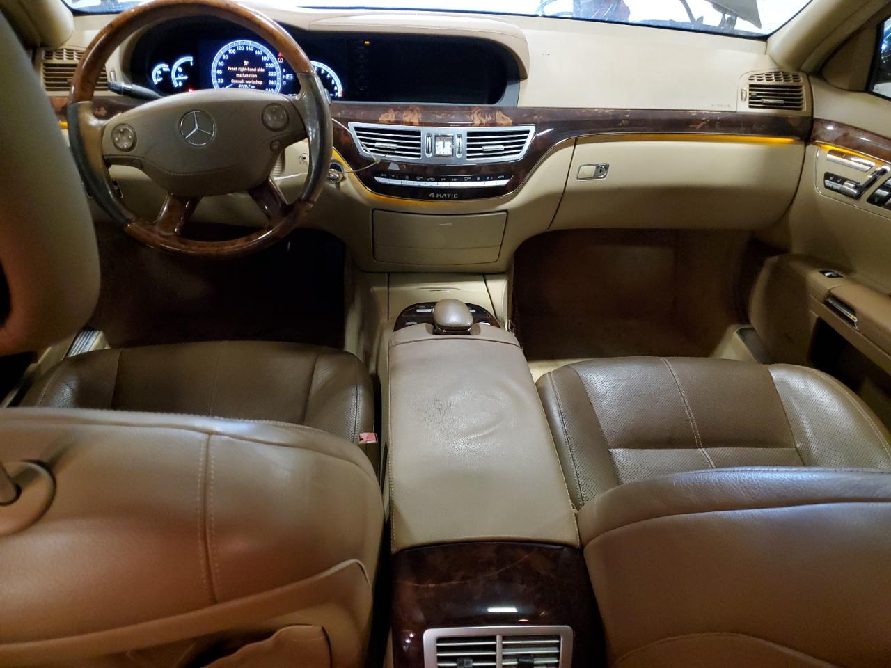 2009 Mercedes-benz S 550 4matic Black vin: WDDNG86XX9A273223