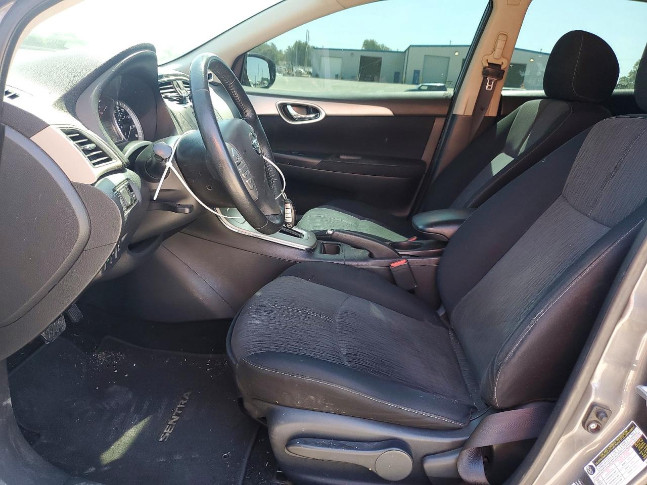 2015 Nissan Sentra Sv Серый vin: 3N1AB7AP5FY259359