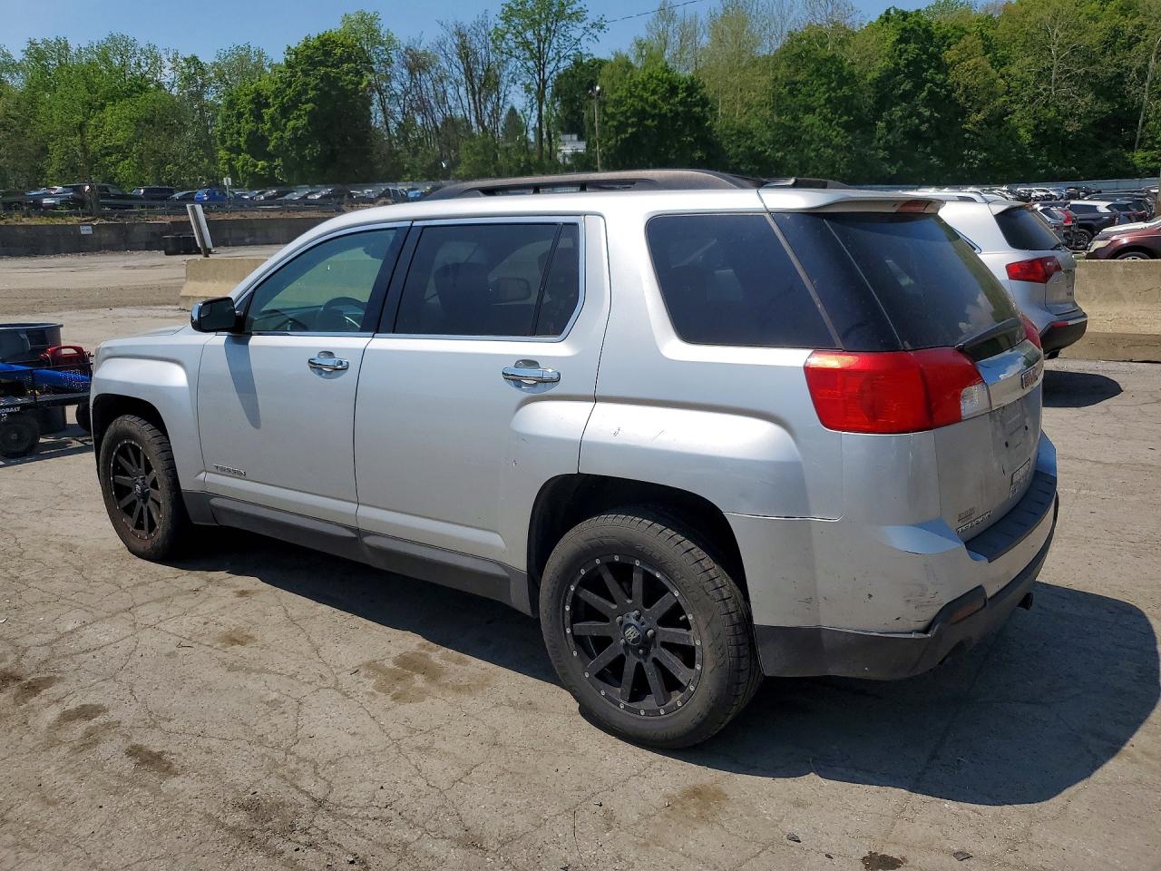 2012 Gmc Terrain Sle Silver vin: 2GKFLTE57C6216371