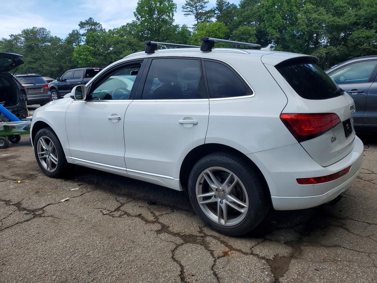 2013 Audi Q5 Premium Plus Белый vin: WA1LFAFP1DA084278