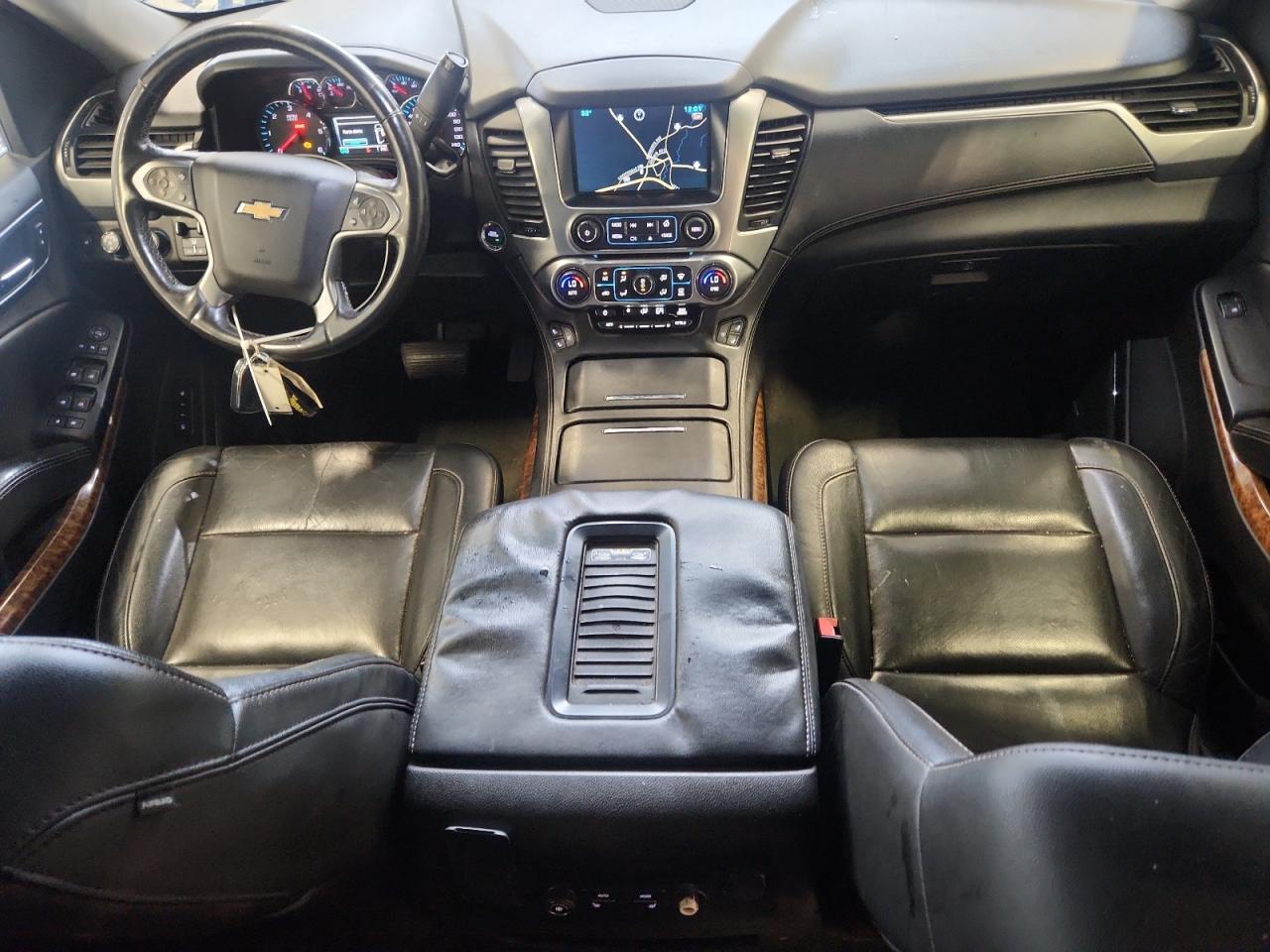 2015 Chevrolet Suburban K1500 Ltz Black vin: 1GNSKKKC6FR688605