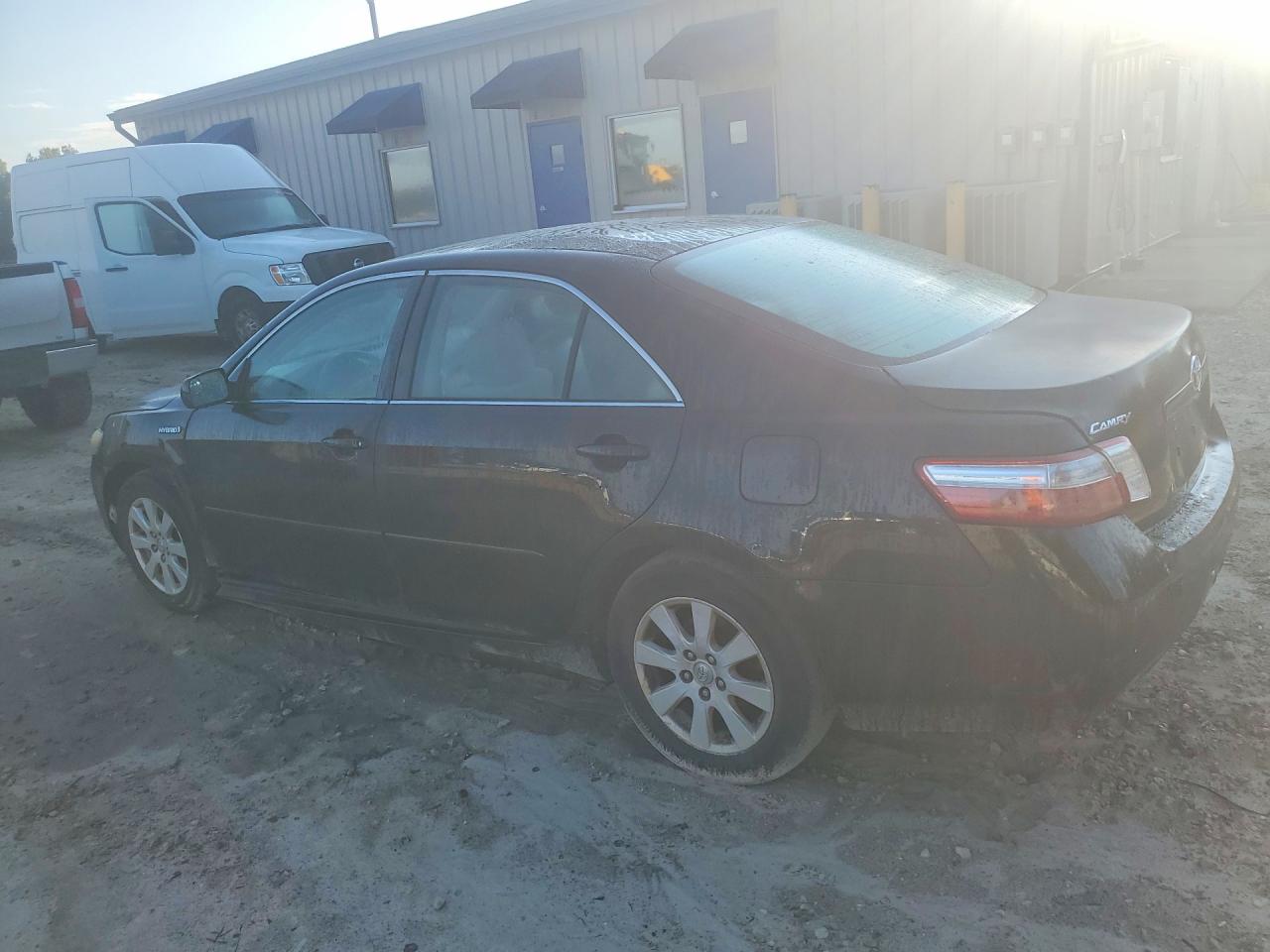 2007 Toyota Camry Hybrid Black vin: JTNBB46K873025624