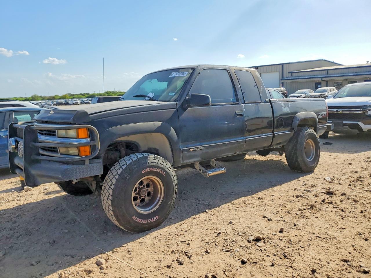 1995 Chevrolet Gmt-400 K1500 Black vin: 2GCEK19K5S1239951