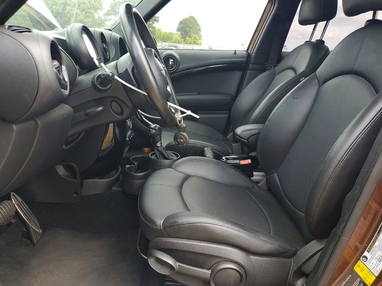 2013 Mini Cooper S Countryman Brown vin: WMWZC5C53DWP32447