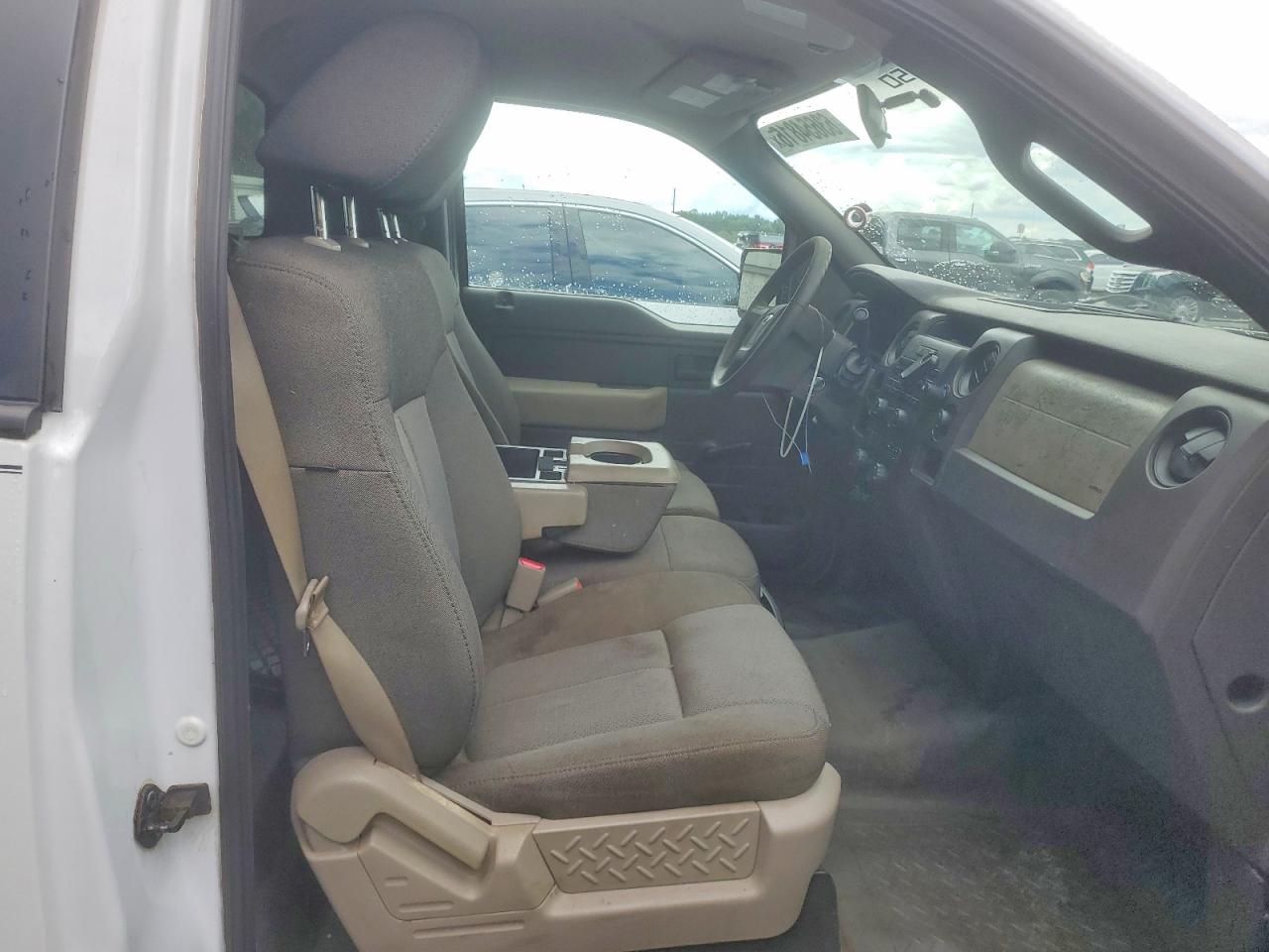 2009 Ford F150 White vin: 1FTRF12W49KA97573