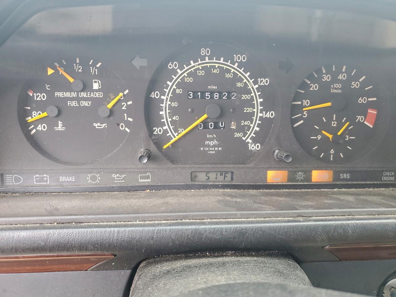 1993 Mercedes-benz 300 E 2.8 Белый vin: WDBEA28E0PB995827