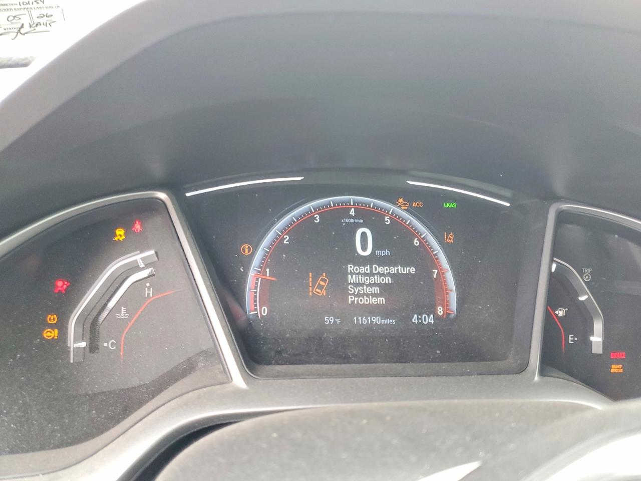 2019 Honda Civic Sport White vin: 2HGFC2E88KH538442