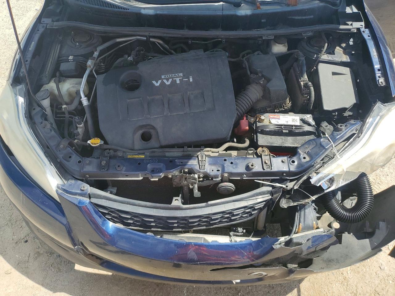 2010 Toyota Matrix Base Blue vin: 2T1KU4EE0AC270958