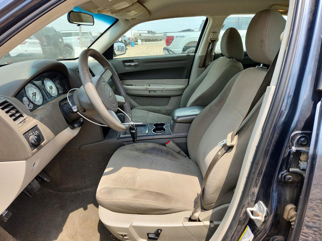 2008 Chrysler 300 Lx Blue vin: 2C3LA43R28H107218