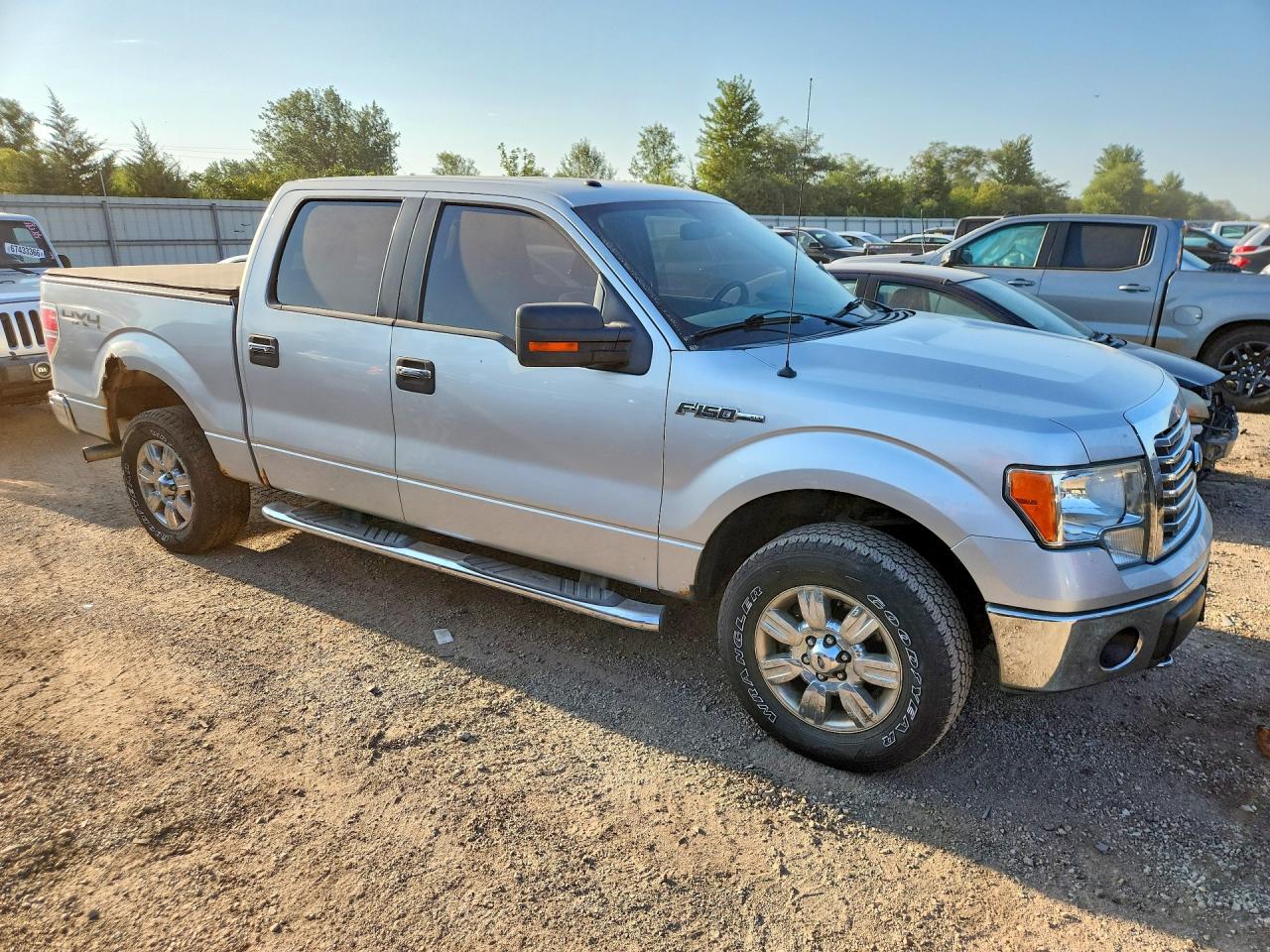 2012 Ford F150 Supercrew Silver vin: 1FTFW1EF8CFC49160