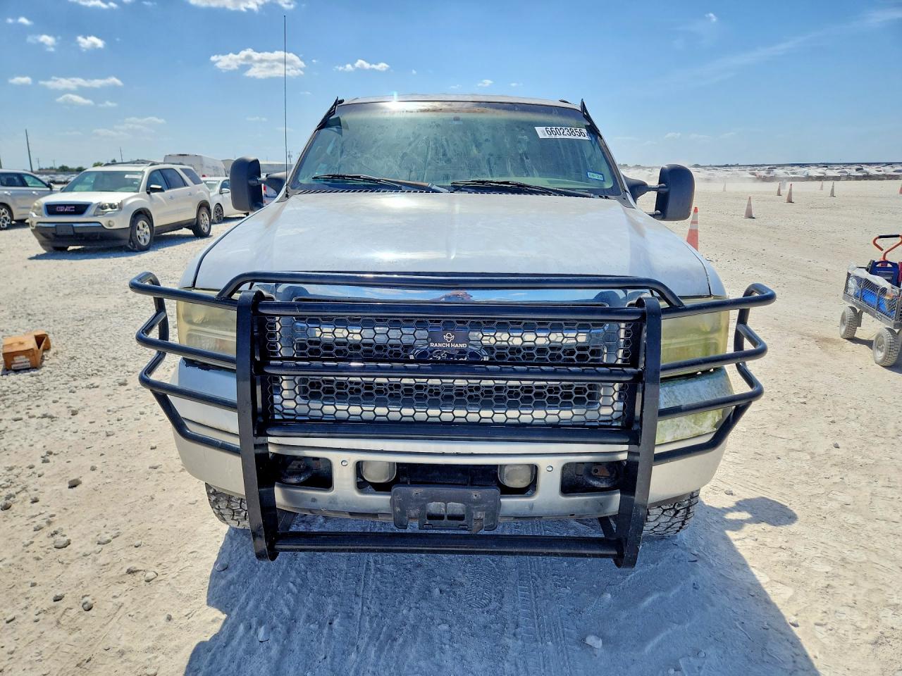 2006 Ford F250 Super Duty White vin: 1FTSW21P26EA26965