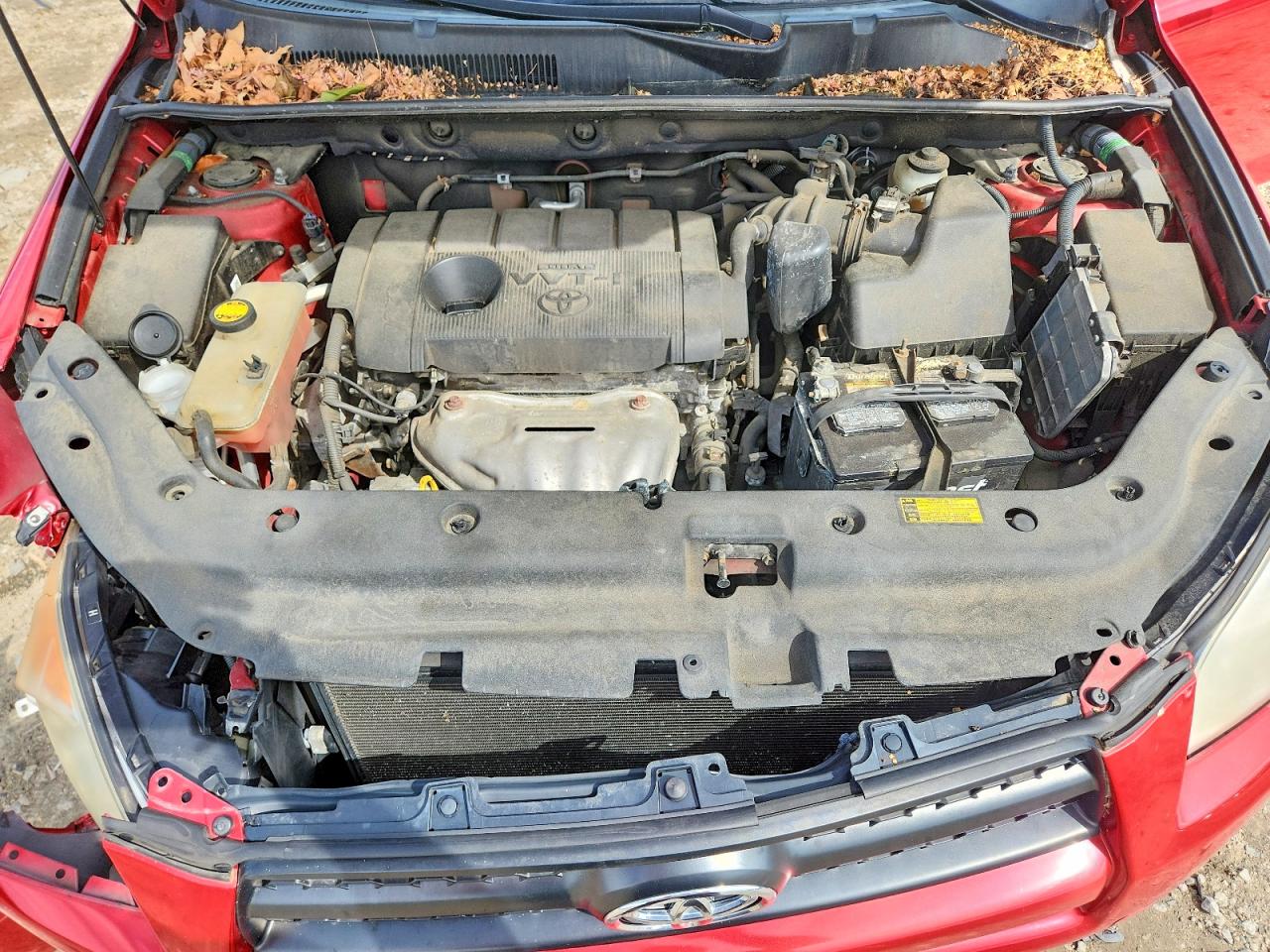 2011 Toyota Rav4 Base Red vin: 2T3ZF4DV9BW076494
