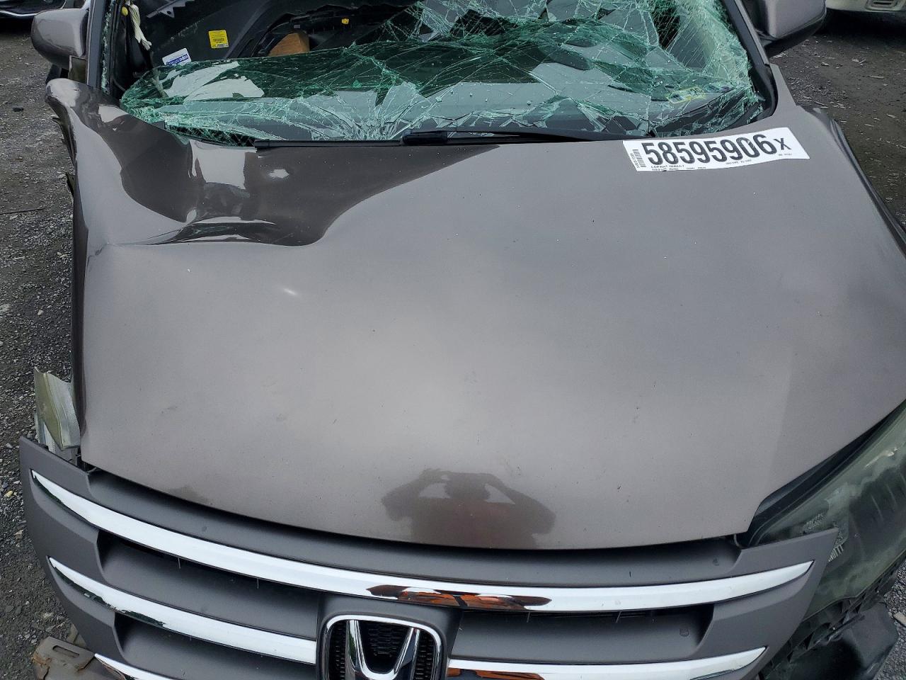 2014 Honda Cr-v Ex Silver vin: 5J6RM4H57EL097524