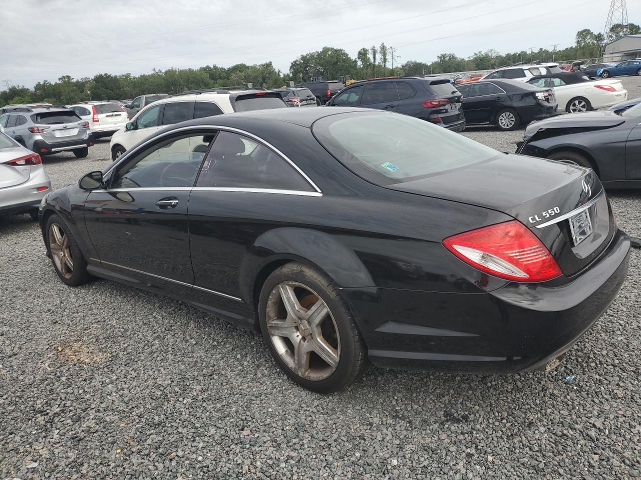 2007 Mercedes-benz Cl 550 Black vin: WDDEJ71X47A005025