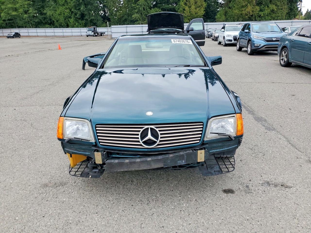 1994 Mercedes-benz Sl 320 Зеленый vin: WDBFA63E2RF103883