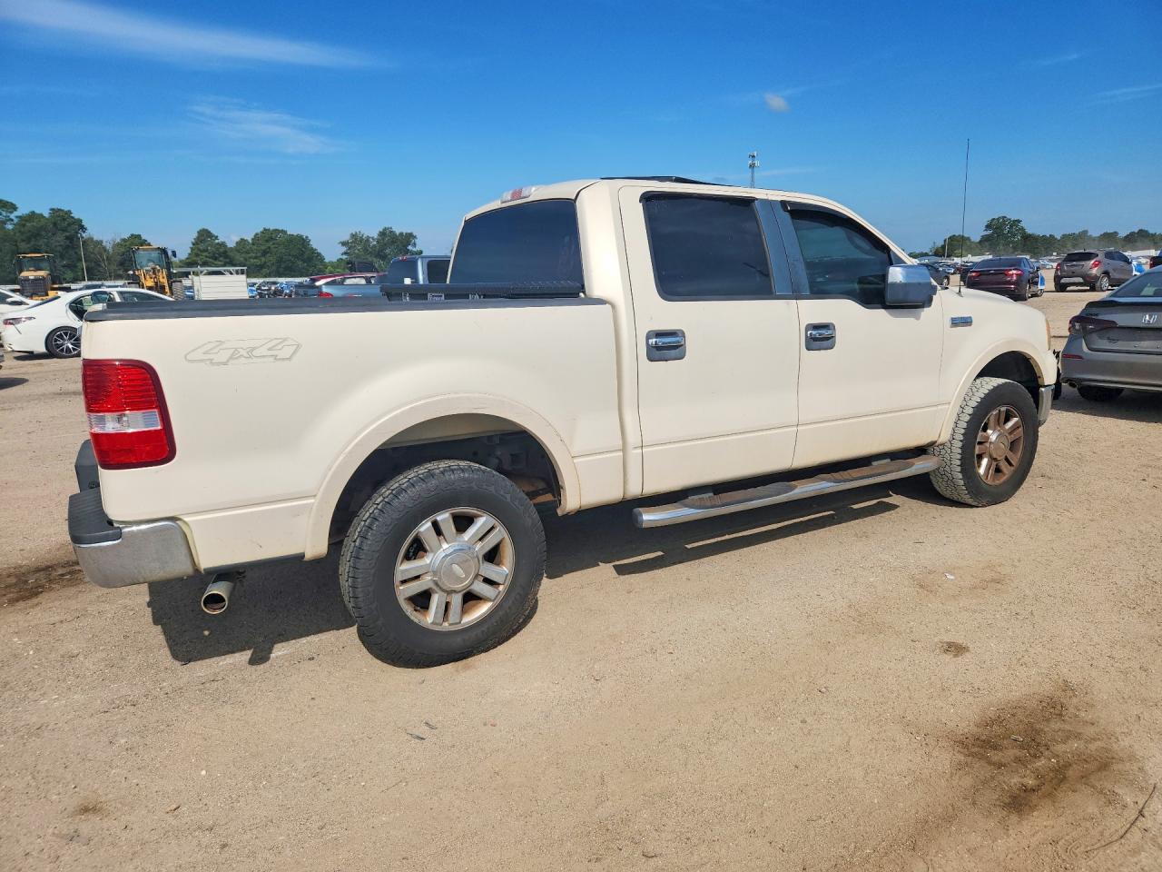 2008 Ford F150 Supercrew White vin: 1FTPW14V68KF06862