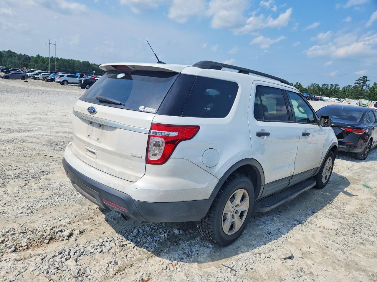 2013 Ford Explorer White vin: 1FM5K8B81DGA98918