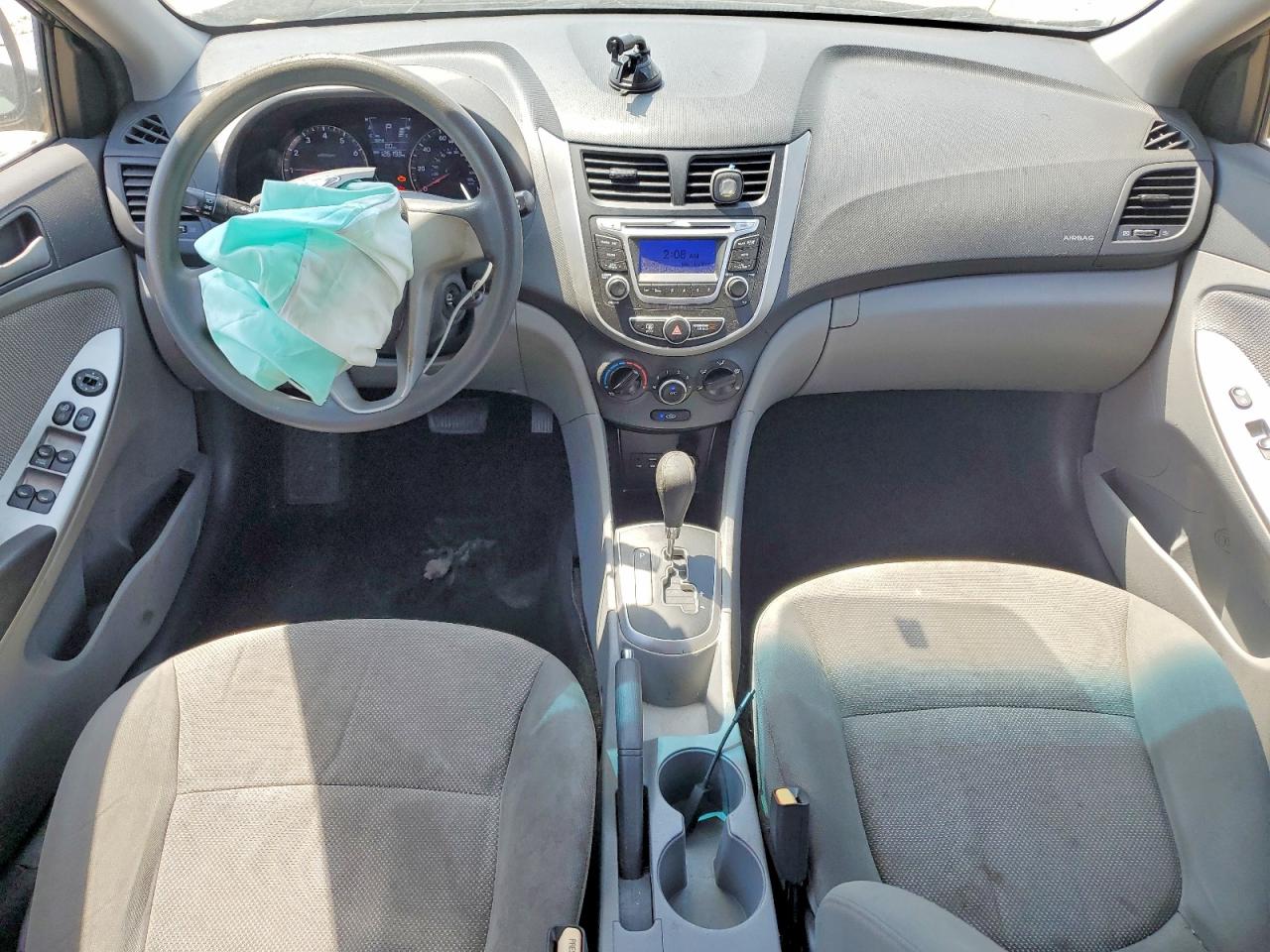 2014 Hyundai Accent Gls Black vin: KMHCT4AE6EU719934