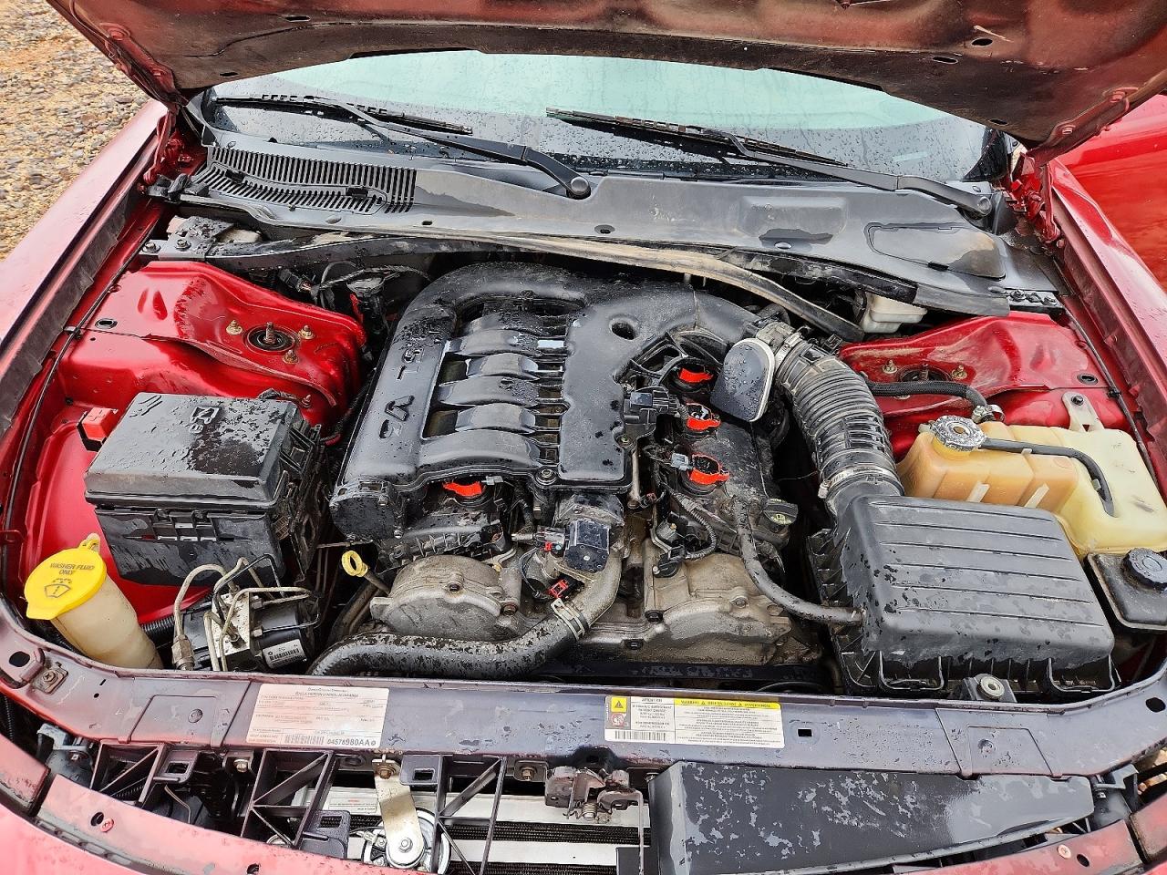 2009 Dodge Charger Sxt Red vin: 2B3KA33V49H525944