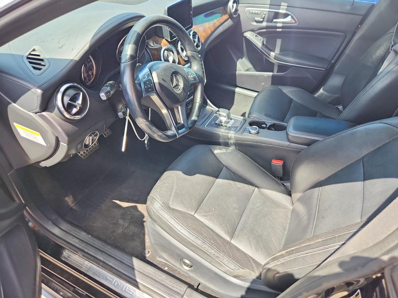 2014 Mercedes-benz Cla 45 Amg Black vin: WDDSJ5CBXEN029232