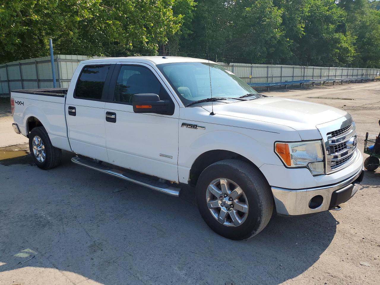 2013 Ford F150 Supercrew White vin: 1FTFW1ET8DFB18558