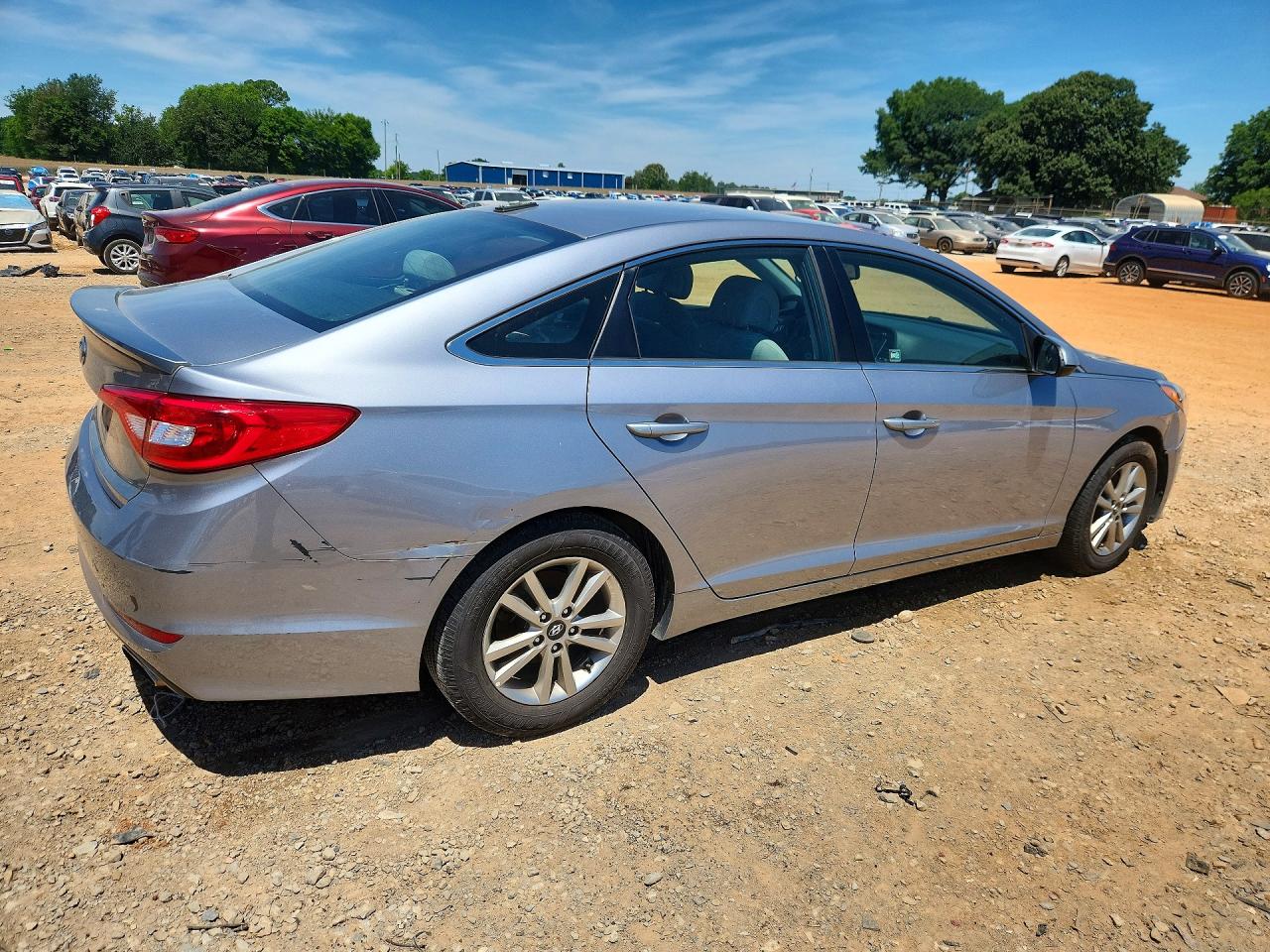 2016 Hyundai Sonata Se Серебряный vin: 5NPE24AF2GH383656
