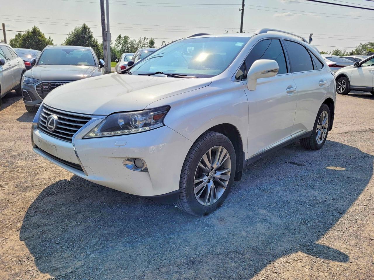 2013 Lexus Rx 350 Base White vin: 2T2BK1BA4DC156628