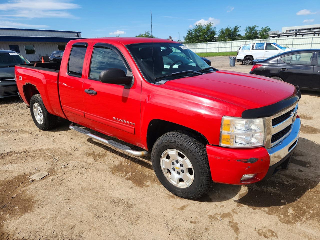 2010 Chevrolet Silverado K1500 Lt Red vin: 1GCSKSE33AZ107493