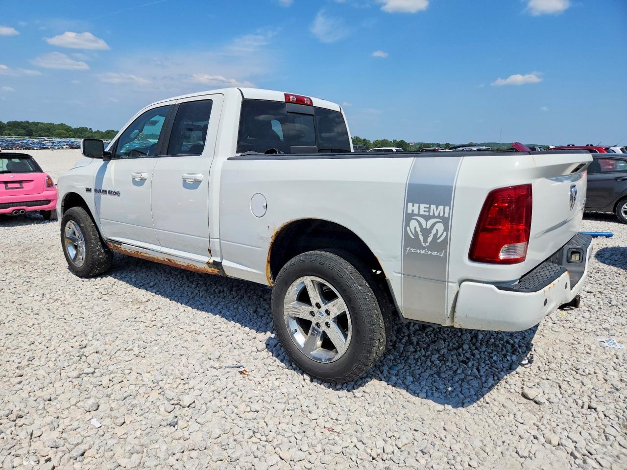 2012 Dodge Ram 1500 Sport White vin: 1C6RD7HT9CS105218