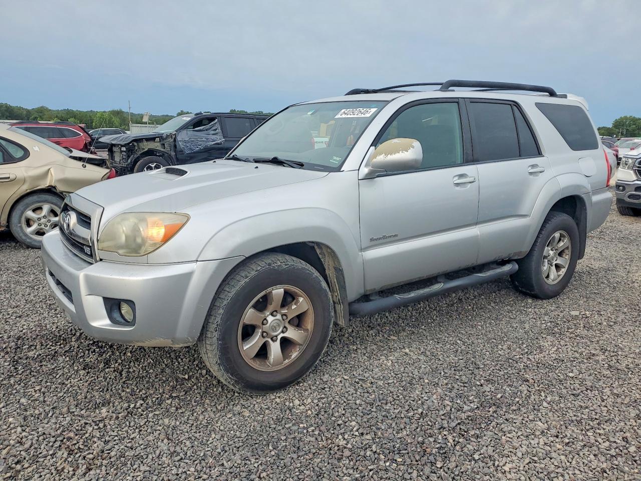 2006 Toyota 4runner Sport Edition Silver vin: JTEZT14R068010238