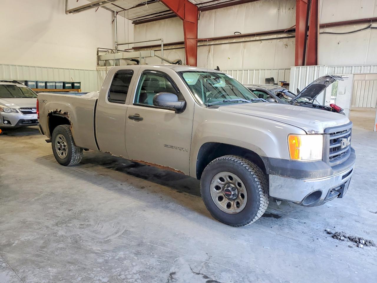 2009 Gmc Sierra K1500 Gray vin: 1GTEK19C59Z137527