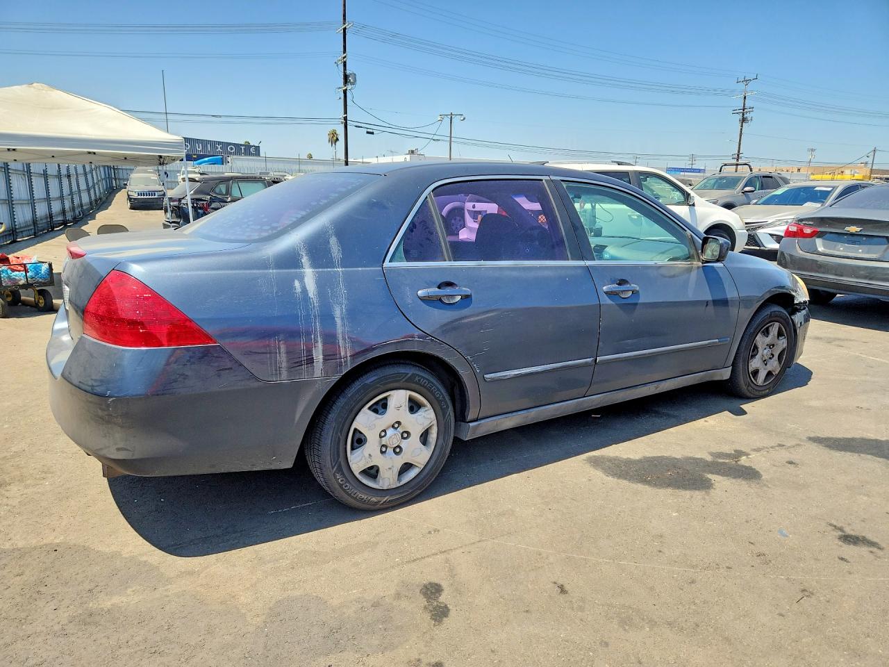 2006 Honda Accord Lx Угольный vin: 1HGCM56456A046341
