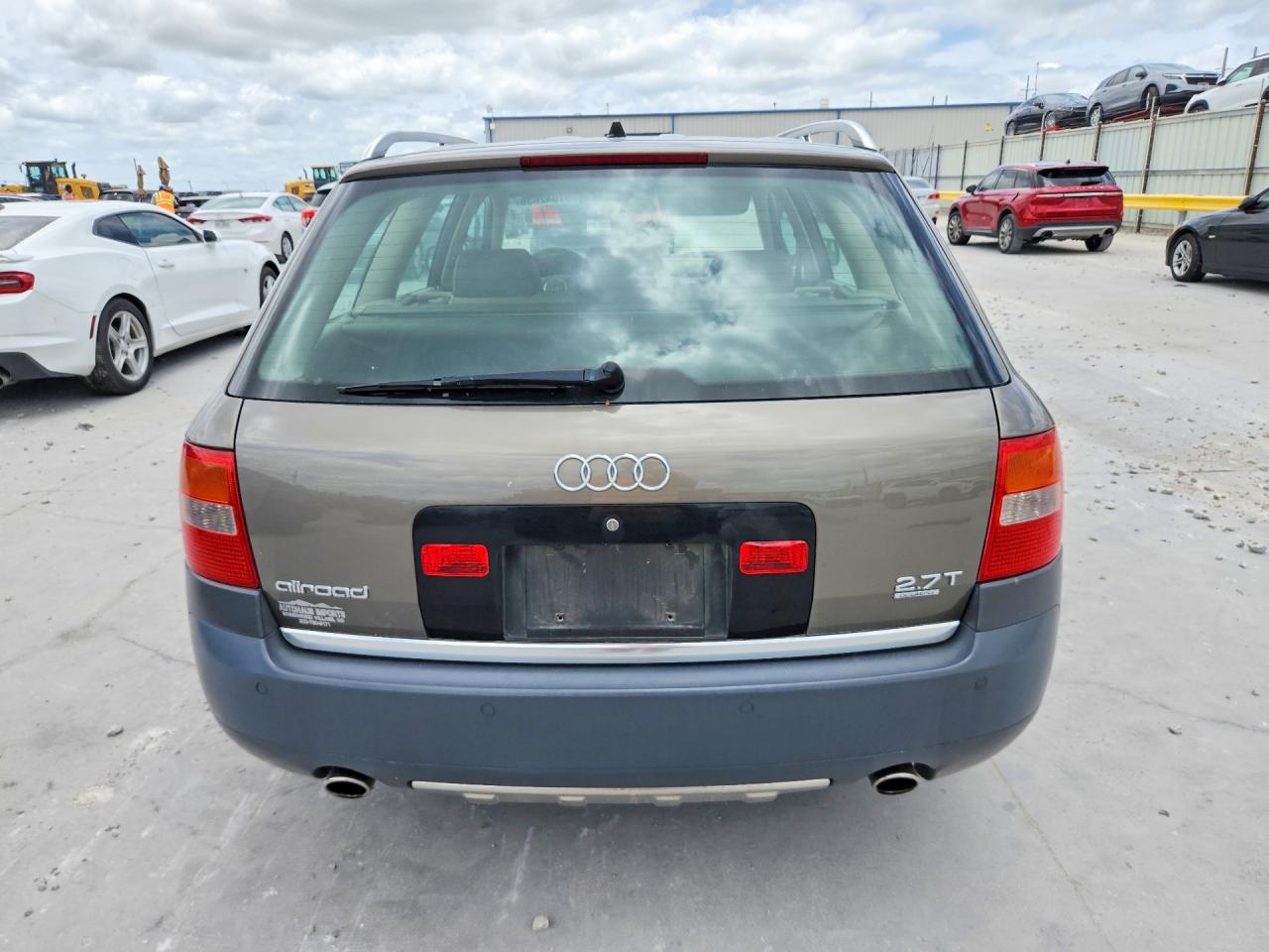 2002 Audi Allroad Серый vin: WA1YD64B92N102306