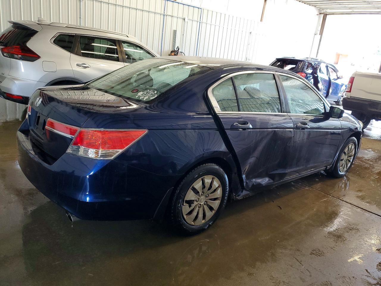 2011 Honda Accord Lx Синий vin: 1HGCP2F30BA014257