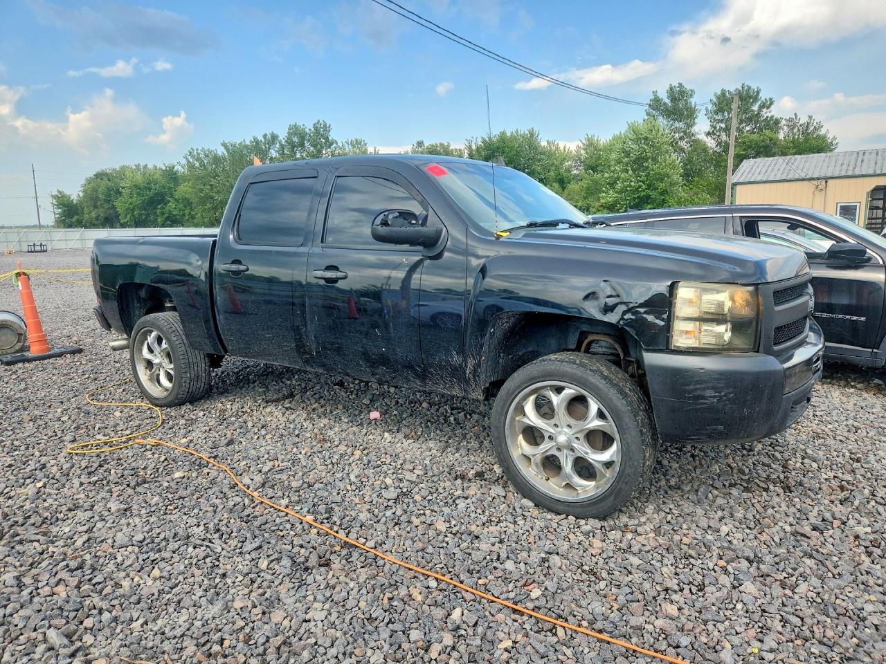 2009 Chevrolet Silverado K1500 Lt Black vin: 3GCEK23M29G248172
