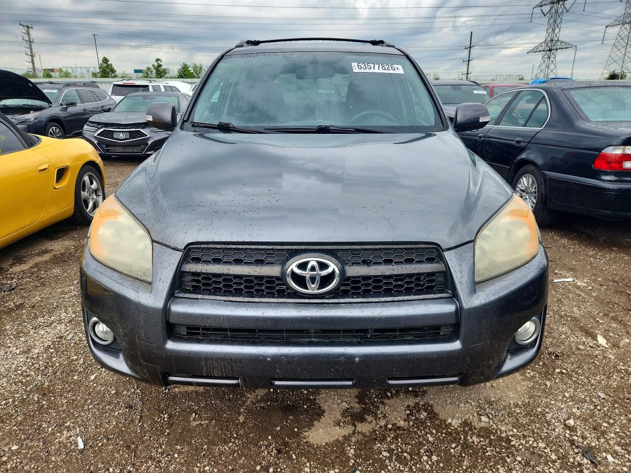 2010 Toyota Rav4 Sport Gray vin: JTMRF4DVXA5035300