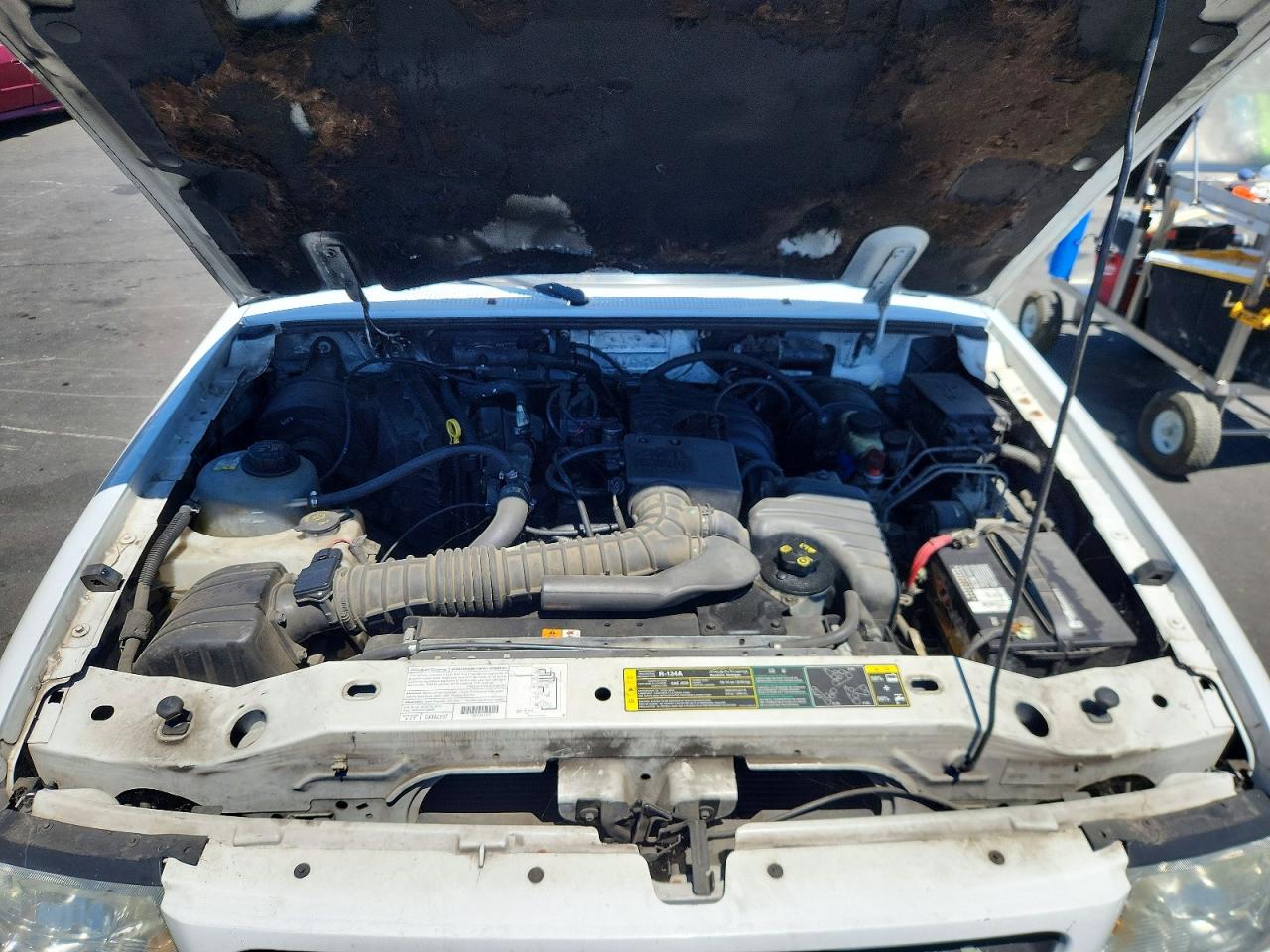 2003 Ford Ranger Белый vin: 1FTYR10D13PA35451