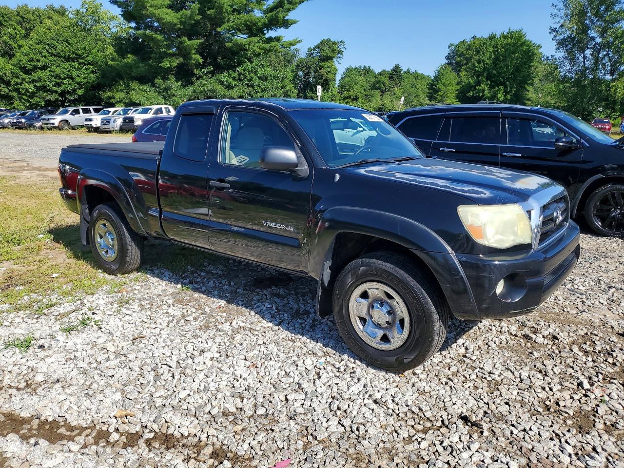 2006 Toyota Tacoma V6 Black vin: 5TEUU42N46Z245155